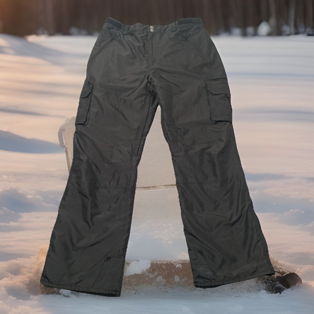 B360 Mens WTF II Ski/Snowboard Pants SZ.‎ L Black
